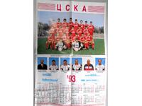 CSKA Calendar 1993