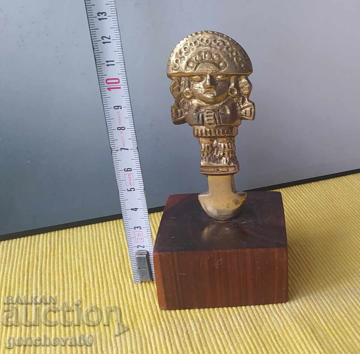 Cuțit ceremonial peruan vintage din bronz TUMI - cu preț € 30.00 | 58.67 BGN