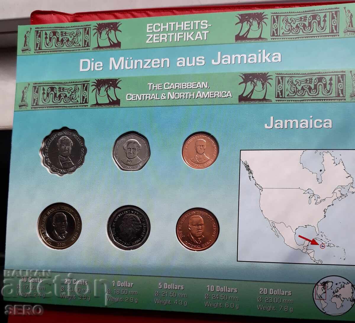 Ямайка-СЕТ 1996-2006 от 6 монети с цена € 11.00 | 21.51 лв. Ямайка-СЕТ 1996-2006 от 6 монети с цена € 11.00 | 21.51 лв.