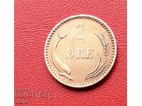 Danemarca-1 öre 1904-foarte bine păstrată