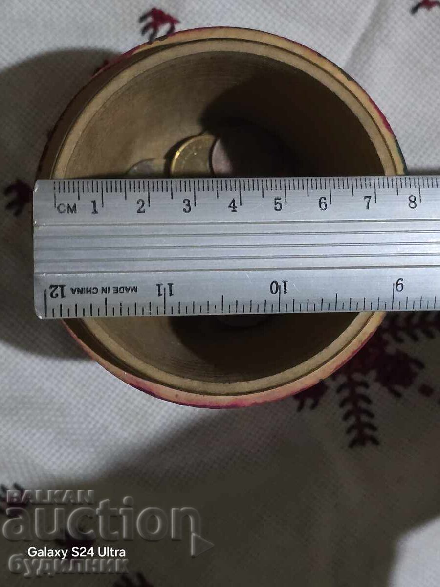 Τεράστια παλιά ρωσική ματριόσκα 50 ετών. Με 12 νομίσματα - 5