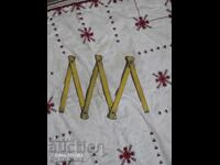 Old wooden meter stick from the socialist era. BZC. Sale. Listing over 200.