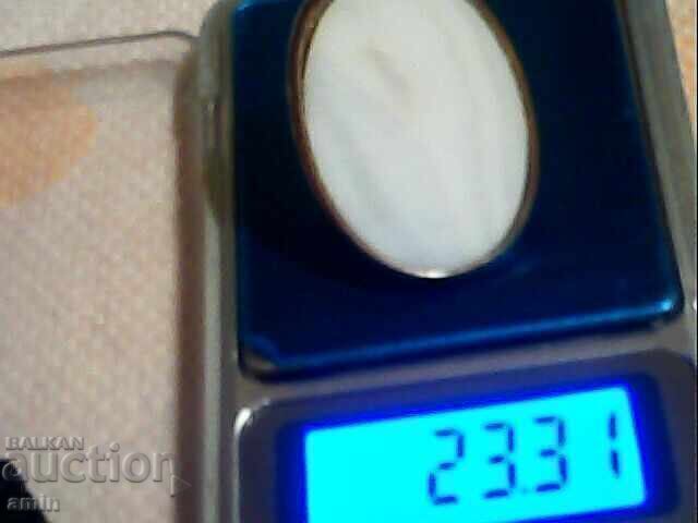 Massive Silver-Plated Ring - 5 Massive Silver-Plated Ring - 5