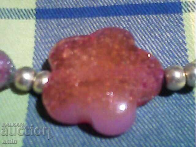 όμορφο κολιέ από μαργαριτάρια και κρύσταλλα Swarovski με τιμή € 10.00 | 19.56 BGN