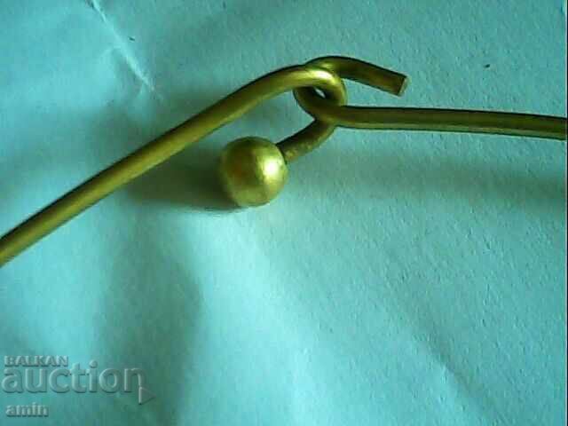 Аукцион старо красиво позлатано колие сес корал