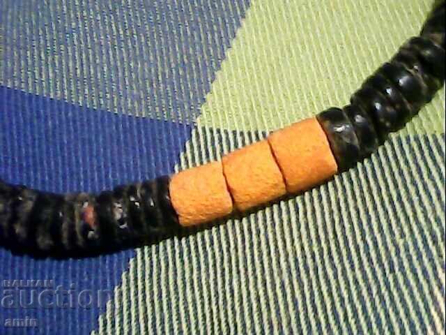 2 τμχ παλιά κολιέ με χάντρες από φυσικά πετράδια - 5