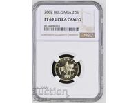 20 stotinki 2002, NGC PF 69, grad maxim!