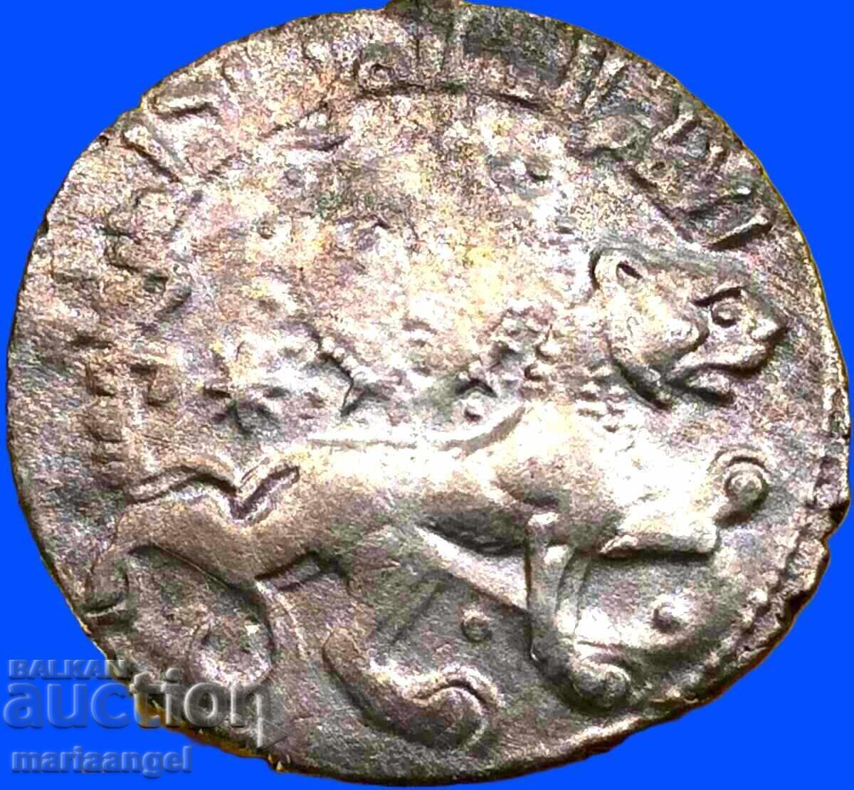 Licitație Seljuk 1 Dirham Khan Kay Khusrau II 23mm Tip II argint
