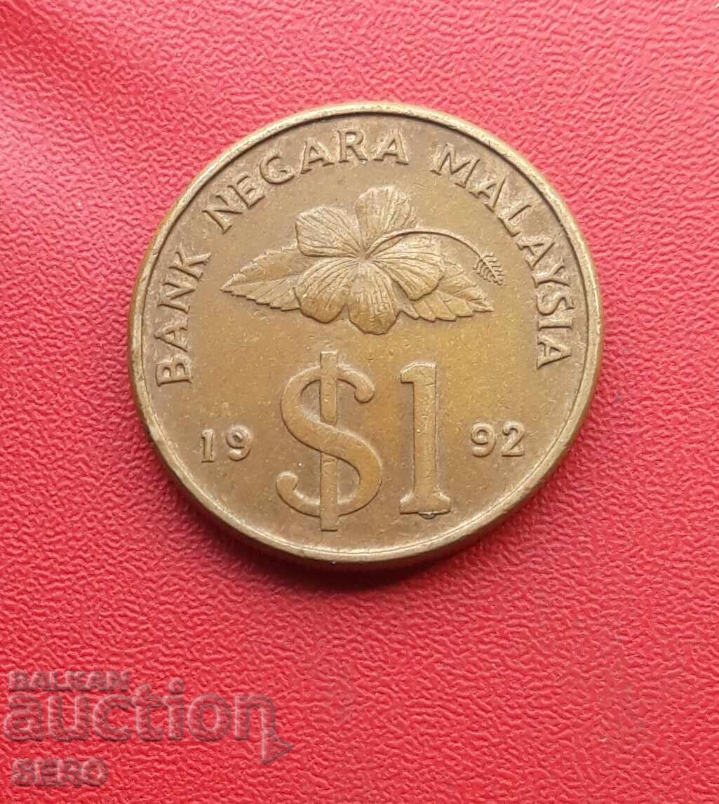 Malaezia - 1 Ringgit 1992 cu preț € 0.41 | 0.80 BGN