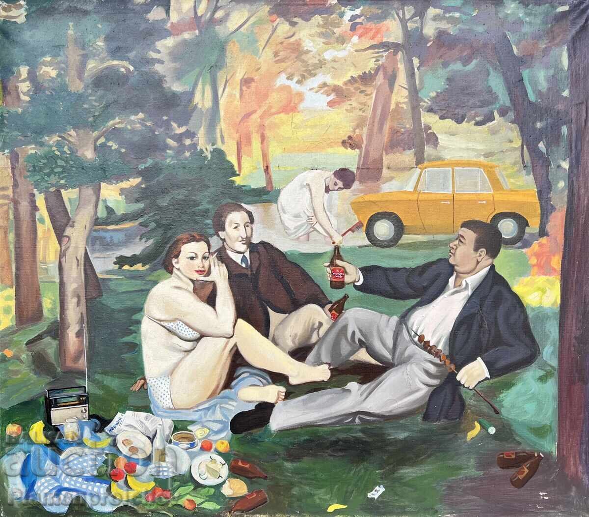 UNIQUE OIL PAINTING ON CANVAS MIKHAIL SAZDOV with price € 1.50 | 2.93 BGN UNIQUE OIL PAINTING ON CANVAS MIKHAIL SAZDOV with price € 1.50 | 2.93 BGN