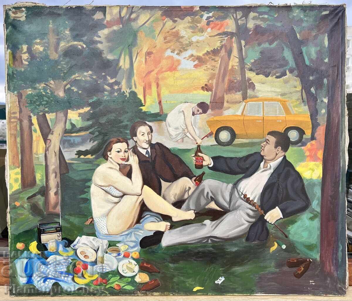 UNIQUE OIL PAINTING ON CANVAS MIKHAIL SAZDOV UNIQUE OIL PAINTING ON CANVAS MIKHAIL SAZDOV