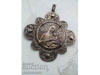Μετάλλιο, φιλιγκράν, παναγία, κόσμημα, περιδέραιο