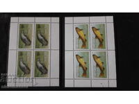 Филателия. Блокове без печат с карнетки.