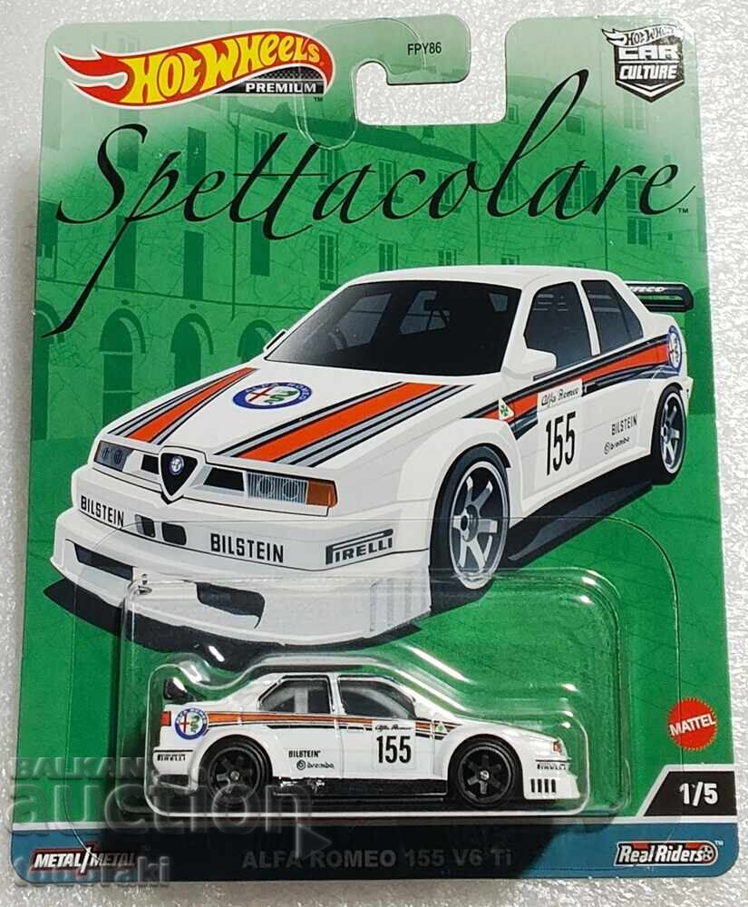 Hot Wheels Premium Alfa Romeo 155 V6 Ti 1:64 Alfa Romeo