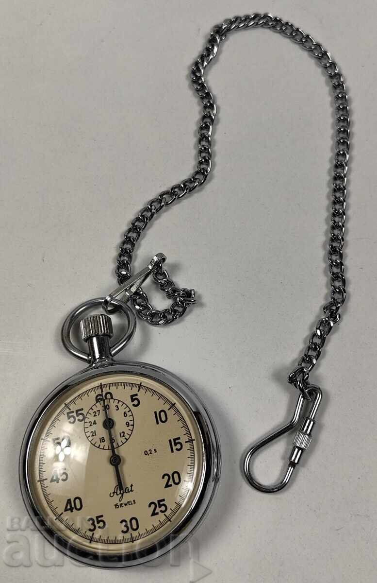 Παράδοση ΣΟΤ ΧΡΟΝΟΜΕΤΡ ΑΓΑΤ AGAT ΜΕ ΚΟΣΜΗΜΑ ΛΕΙΤΟΥΡΓΕΙ