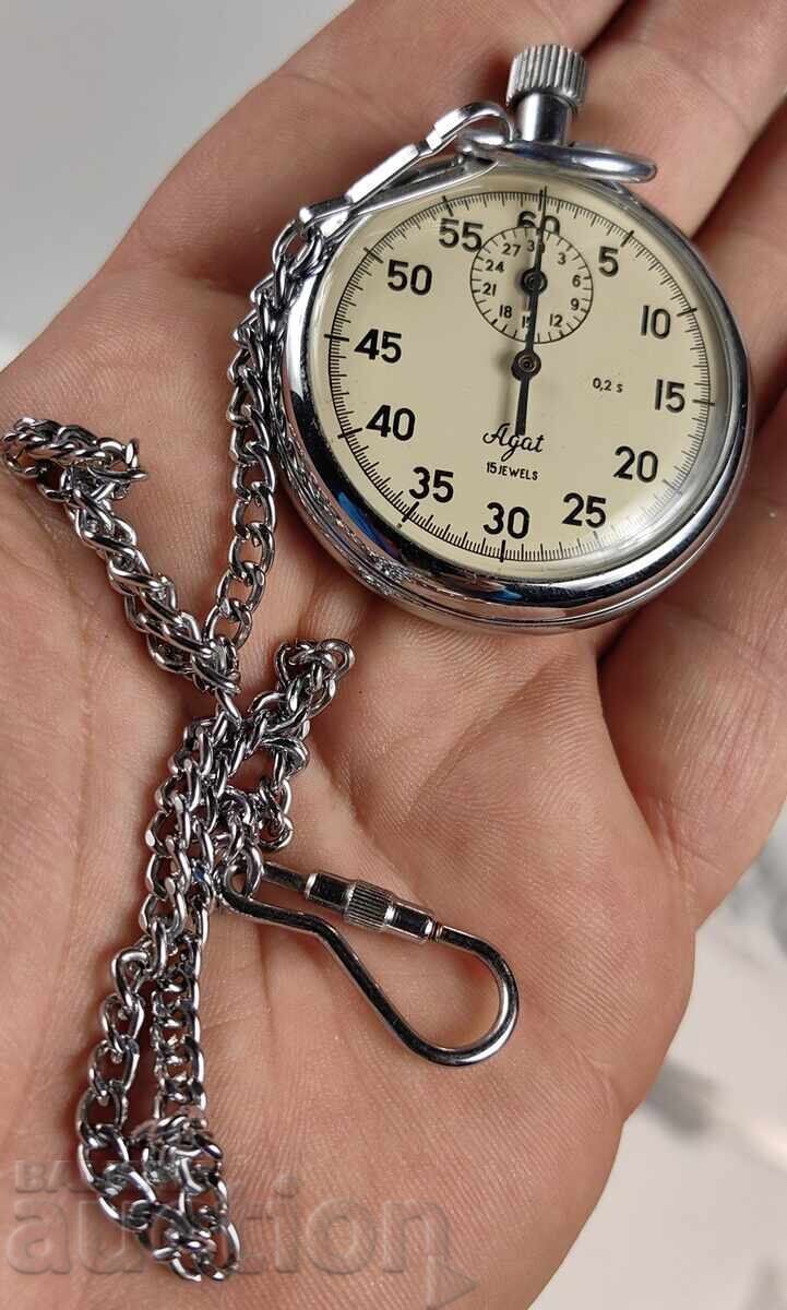 ΣΟΤ ΧΡΟΝΟΜΕΤΡ ΑΓΑΤ AGAT ΜΕ ΚΟΣΜΗΜΑ ΛΕΙΤΟΥΡΓΕΙ - 6