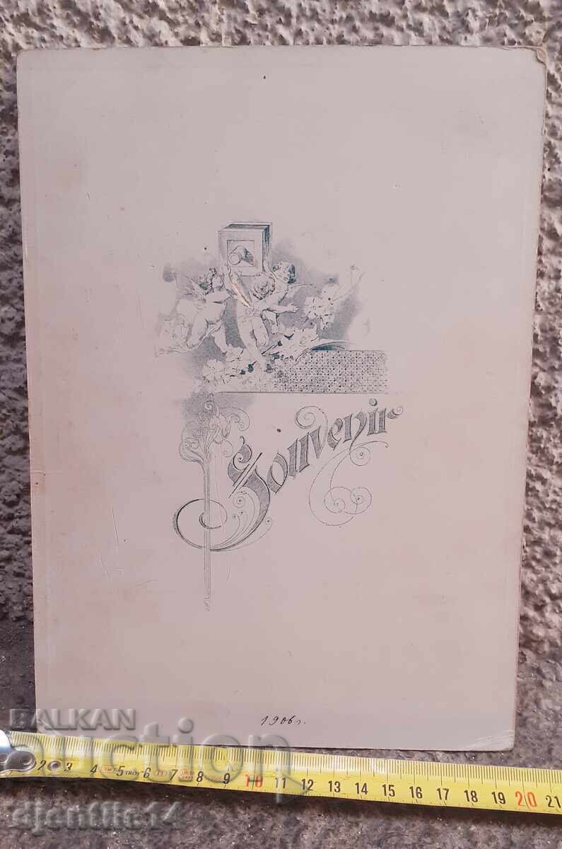 Auction  Old hardback photograph