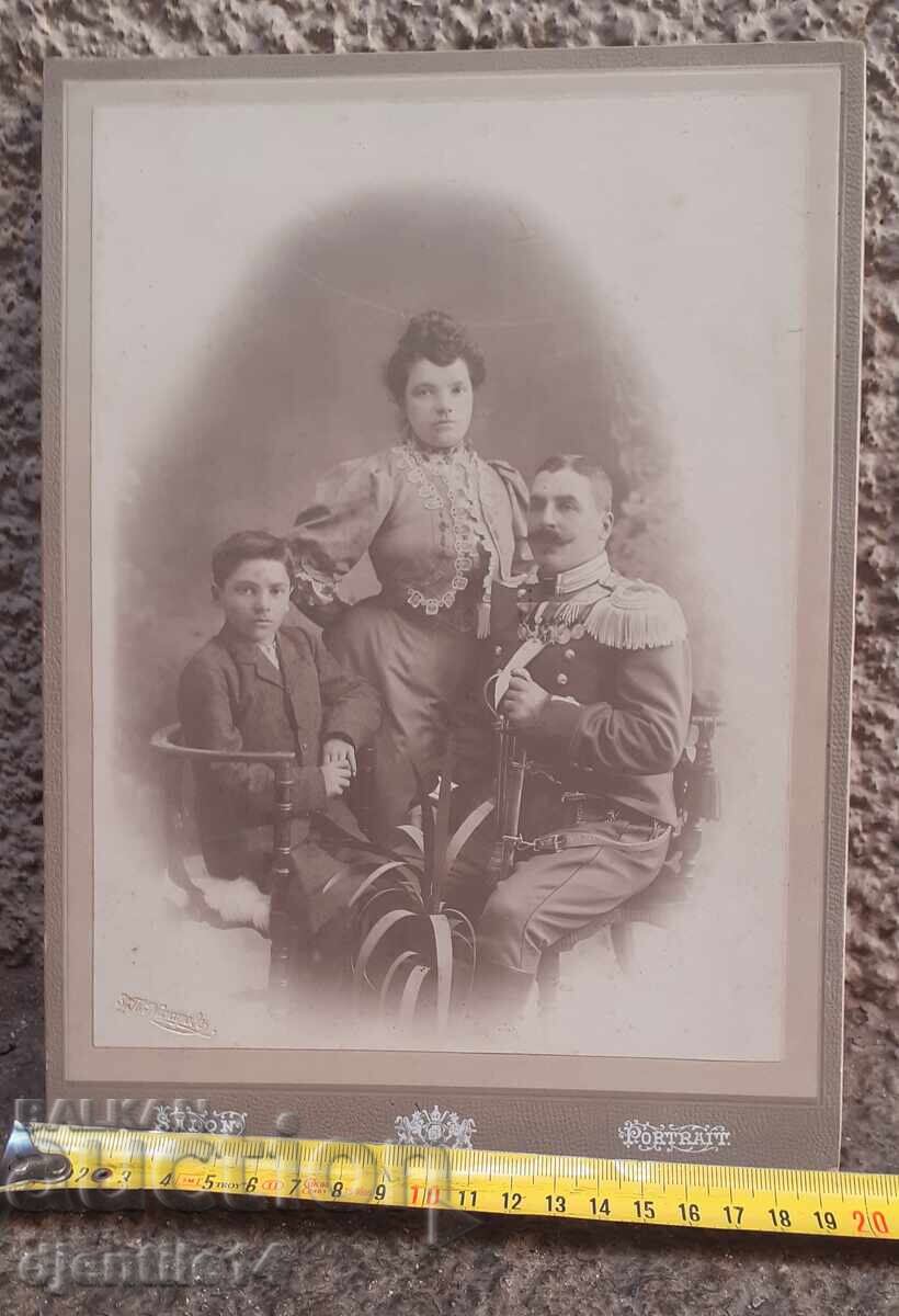 Old hardback photograph