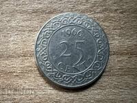 Surinam - 25 cenți (1966)