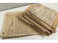 1924 HYGIENIC COUNCIL PLEVEN LOT 130PCS. DOCUMENTS RZI HEI