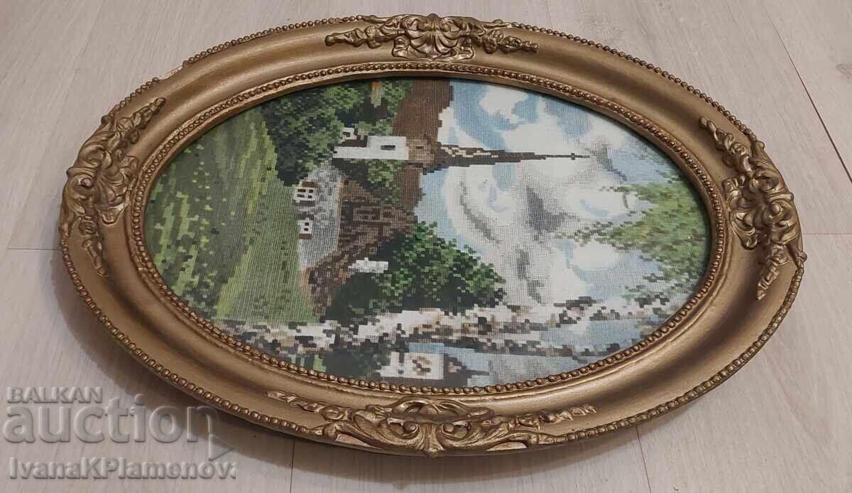 Delivery of Gobelin with a frame for connoisseurs