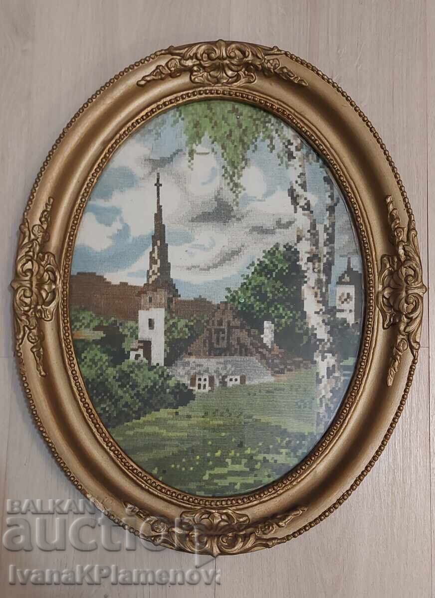 Gobelin with a frame for connoisseurs