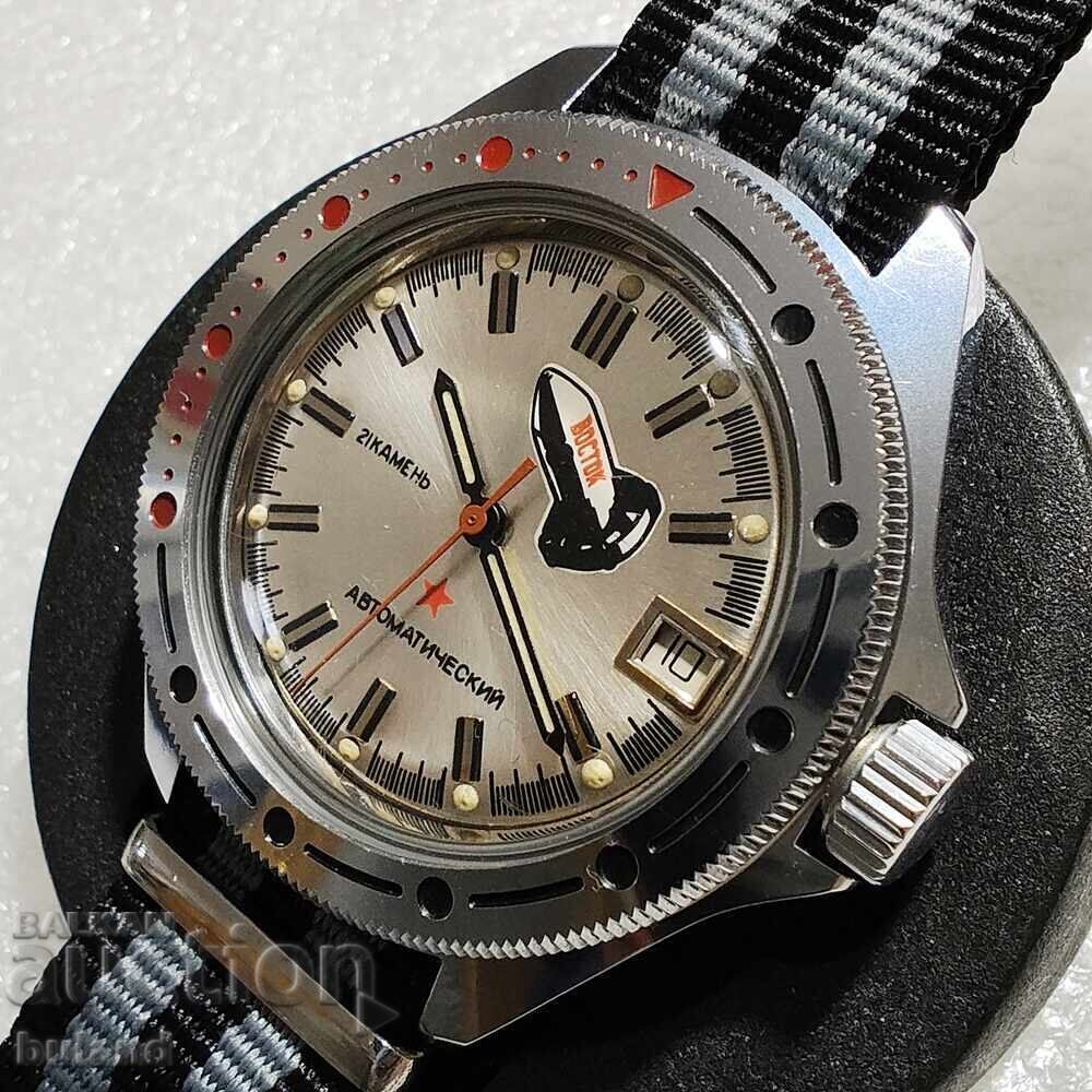 Ceas rar CCCP Vostok Komandirskie Automatic 21 Rubine