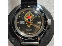 Съветски Часовник Восток Командирски Отечествена Война СССР