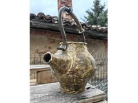 1.145 KG FRUMOASĂ SCULPTURĂ PLASTICĂ CEAINIC