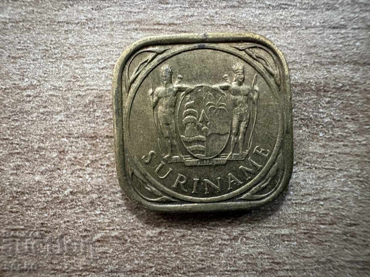 Surinam - 5 cenți (1962) cu preț € 0.70 | 1.37 BGN