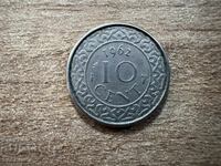 Surinam - 10 cenți (1962)