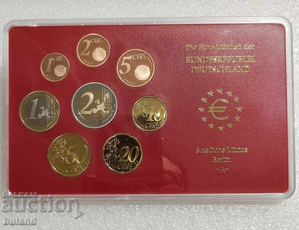 Germany Official PROOF Euro Set 1 Cent to 2 Euro 2004 A with price € 25.00 | 48.90 BGN