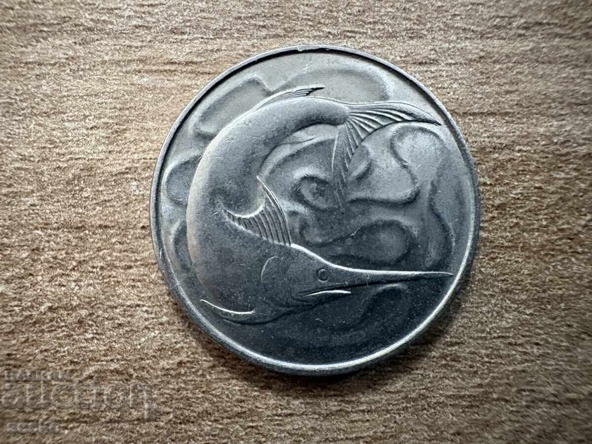 Singapore - 20 cenți (1979) cu preț € 0.25 | 0.49 BGN