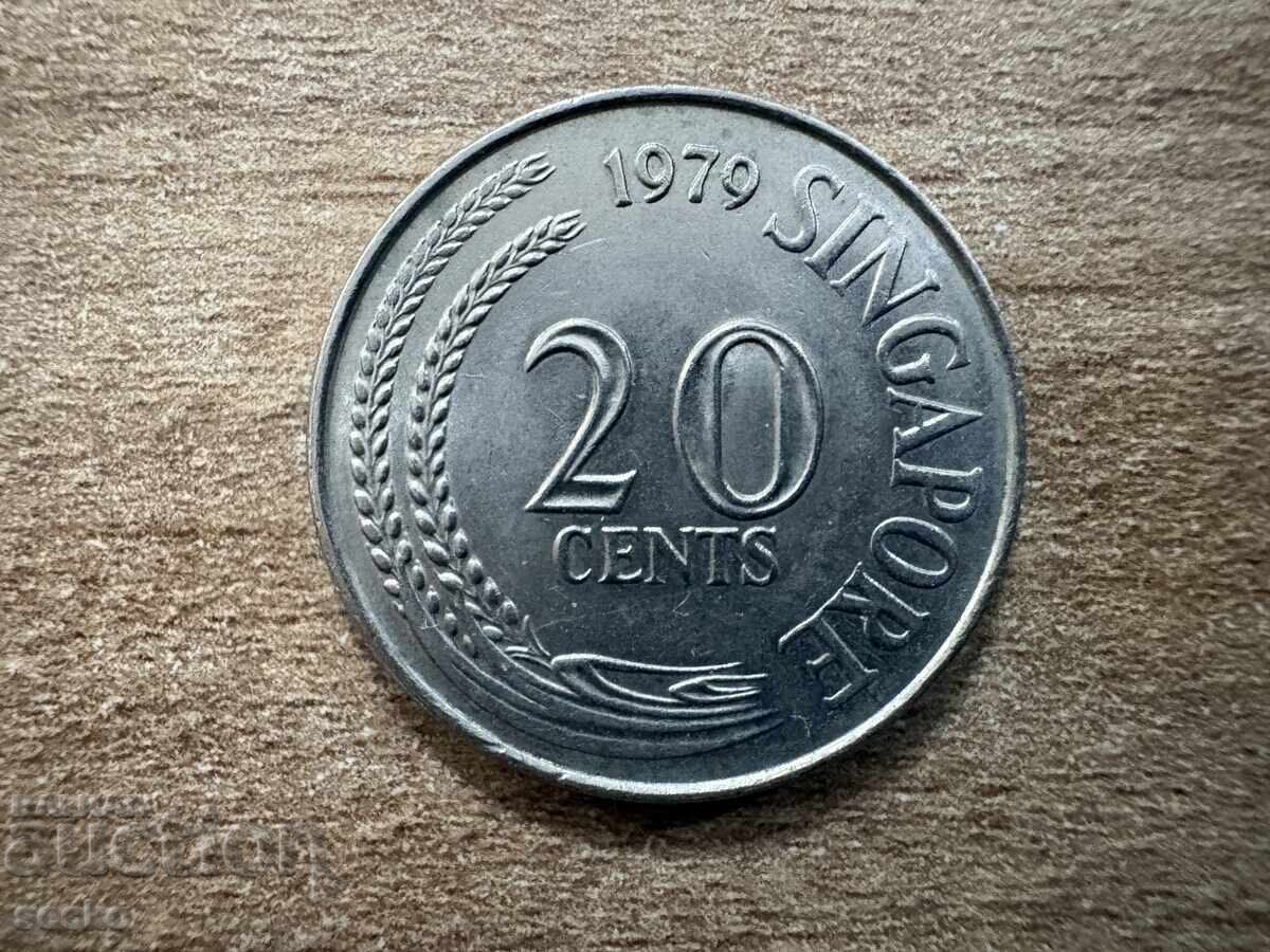 Singapore - 20 cenți (1979)