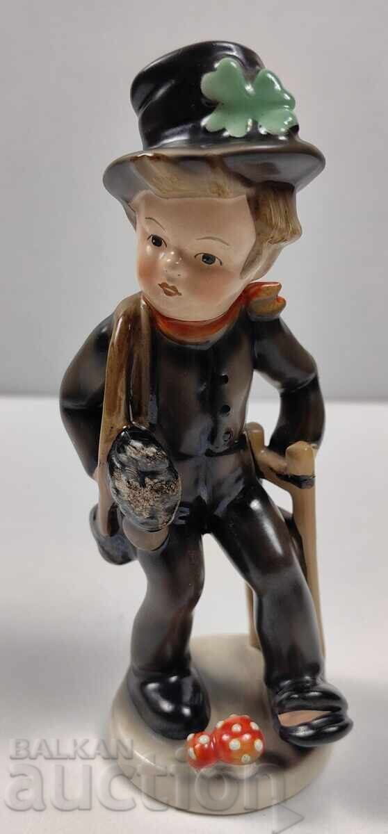 COȘAR FIGURINĂ PORȚELAN COLECVIONARĂ MARCATA