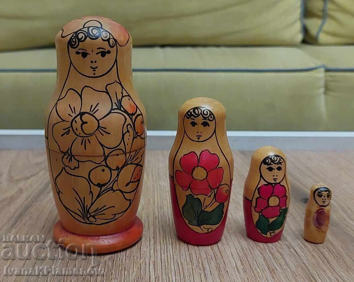 Матрйошки комплект 4 броя за ценители с цена 10.00 €