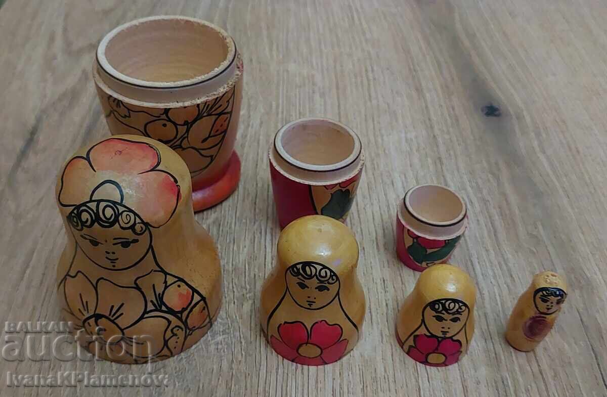Σετ 4 ρωσικές κούκλες (ματριόσκα) για συλλέκτες - 6