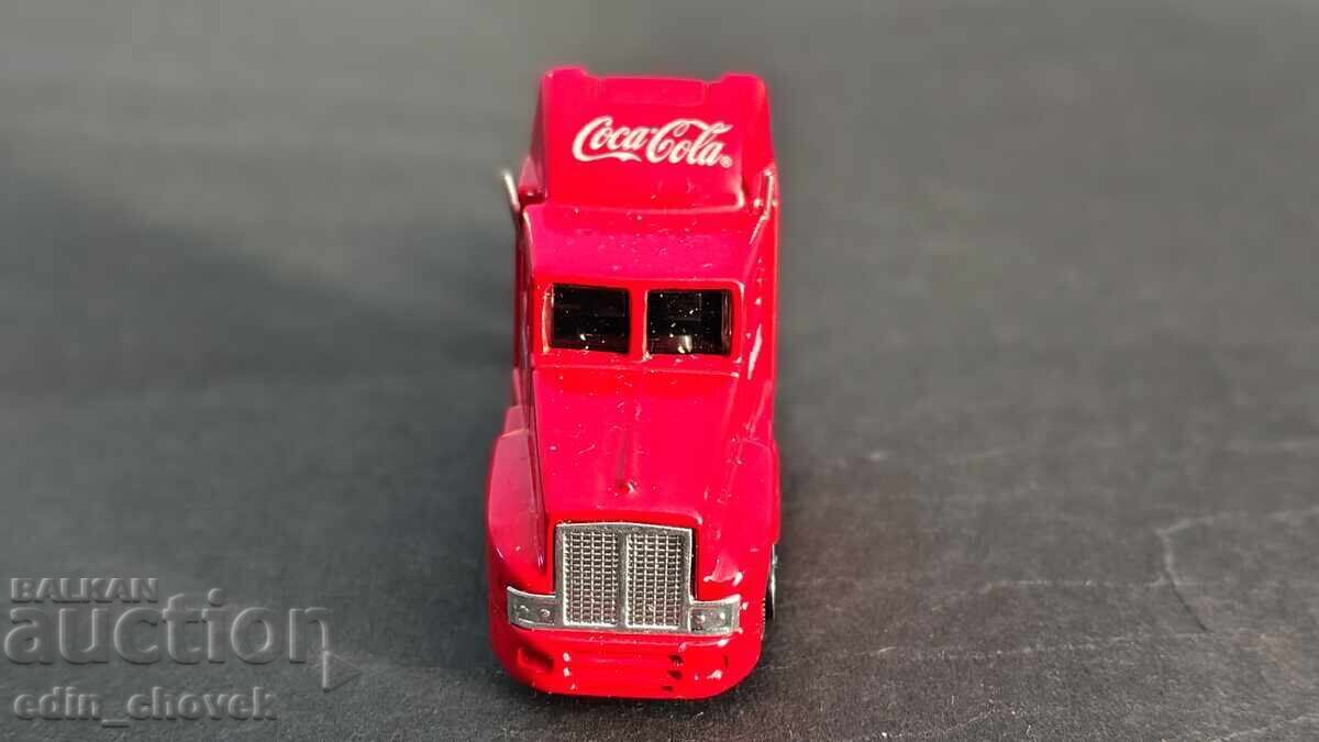 Delivery of Coca-Cola collectible toy truck