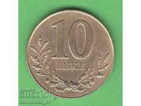 (¯`'•.¸ 10 lek 2000 ALBANIA ¸.•'´¯)