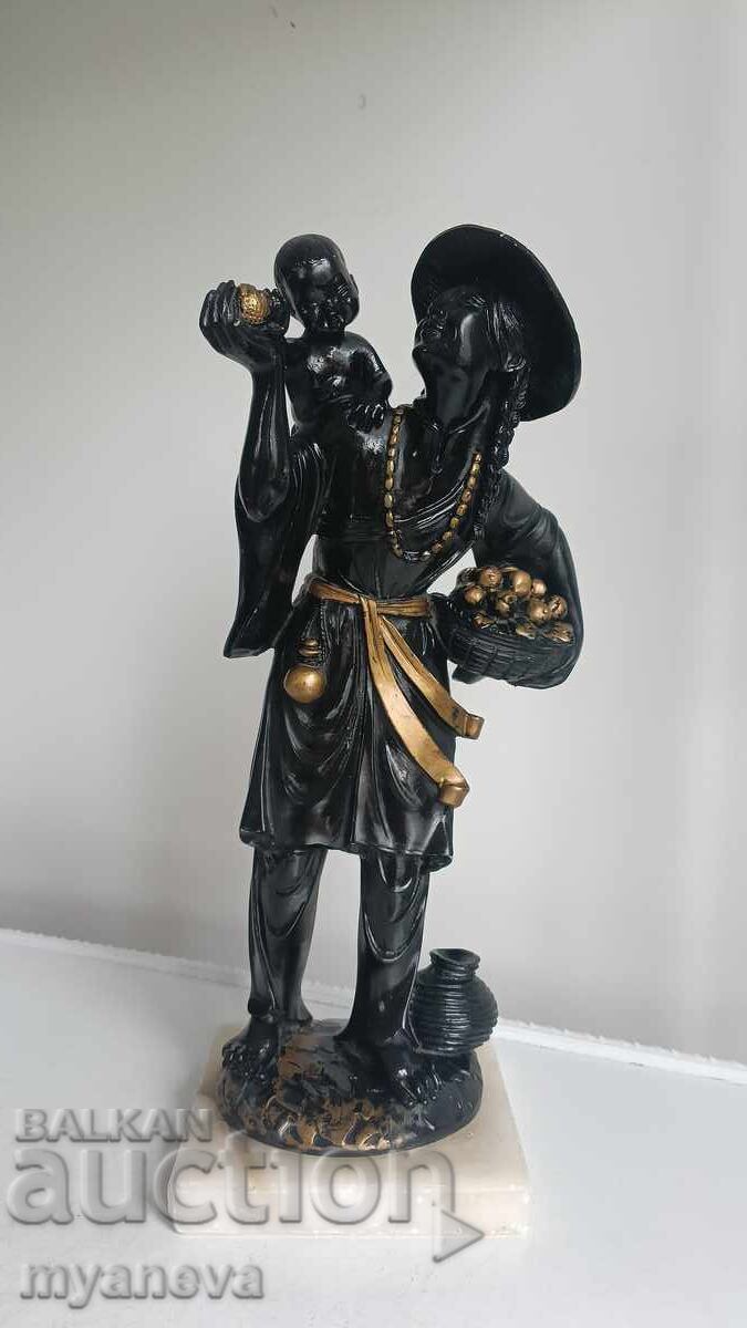 Ασιατικό αγαλματίδιο σε παραδοσιακό έθνικ στυλ - 5