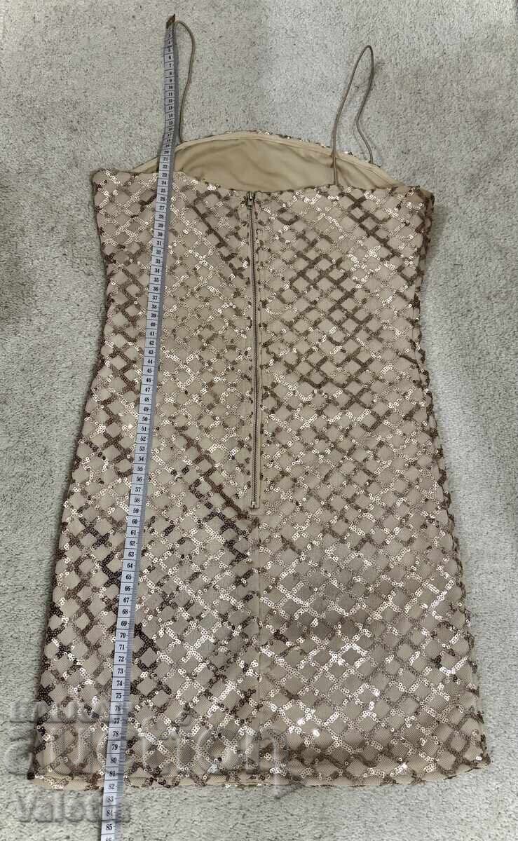 Rochie mini strălucitoare cu paiete PrettyLittleThing - 6