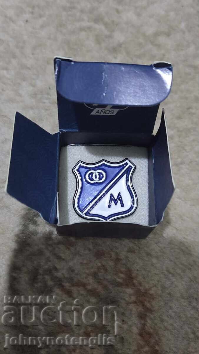 Insignă oficială de fotbal Millonarios (Columbia) cu preț € 40.00 | 78.23 BGN
