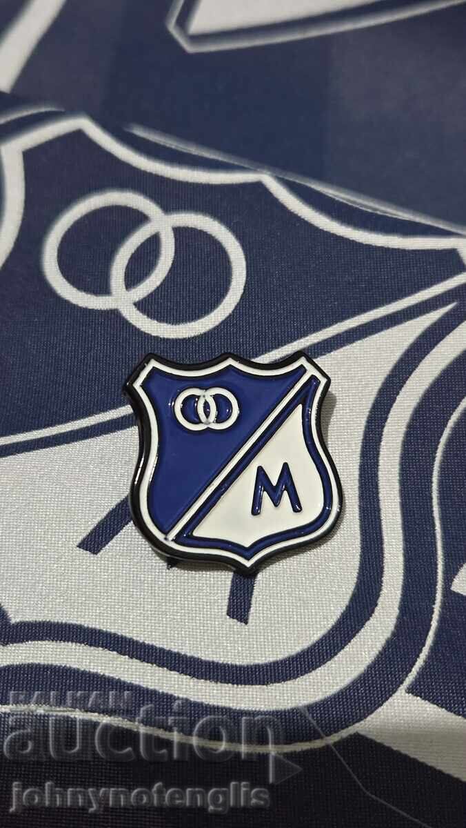 Insignă oficială de fotbal Millonarios (Columbia)