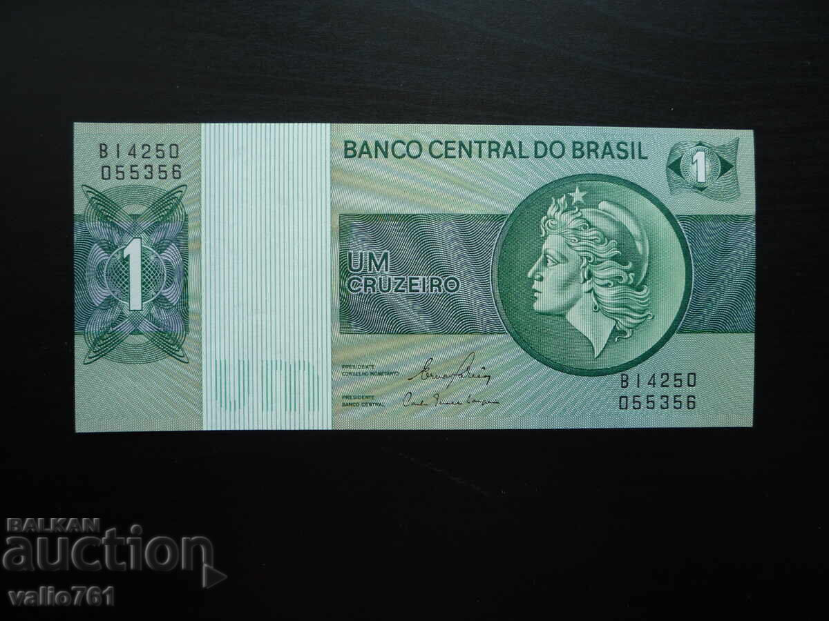 БРАЗИЛИЯ 1  КРУЗЕЙРО  НОВА UNC