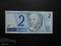БРАЗИЛИЯ 2 РЕАЛА 1999-2001 ОТЛИЧНИ