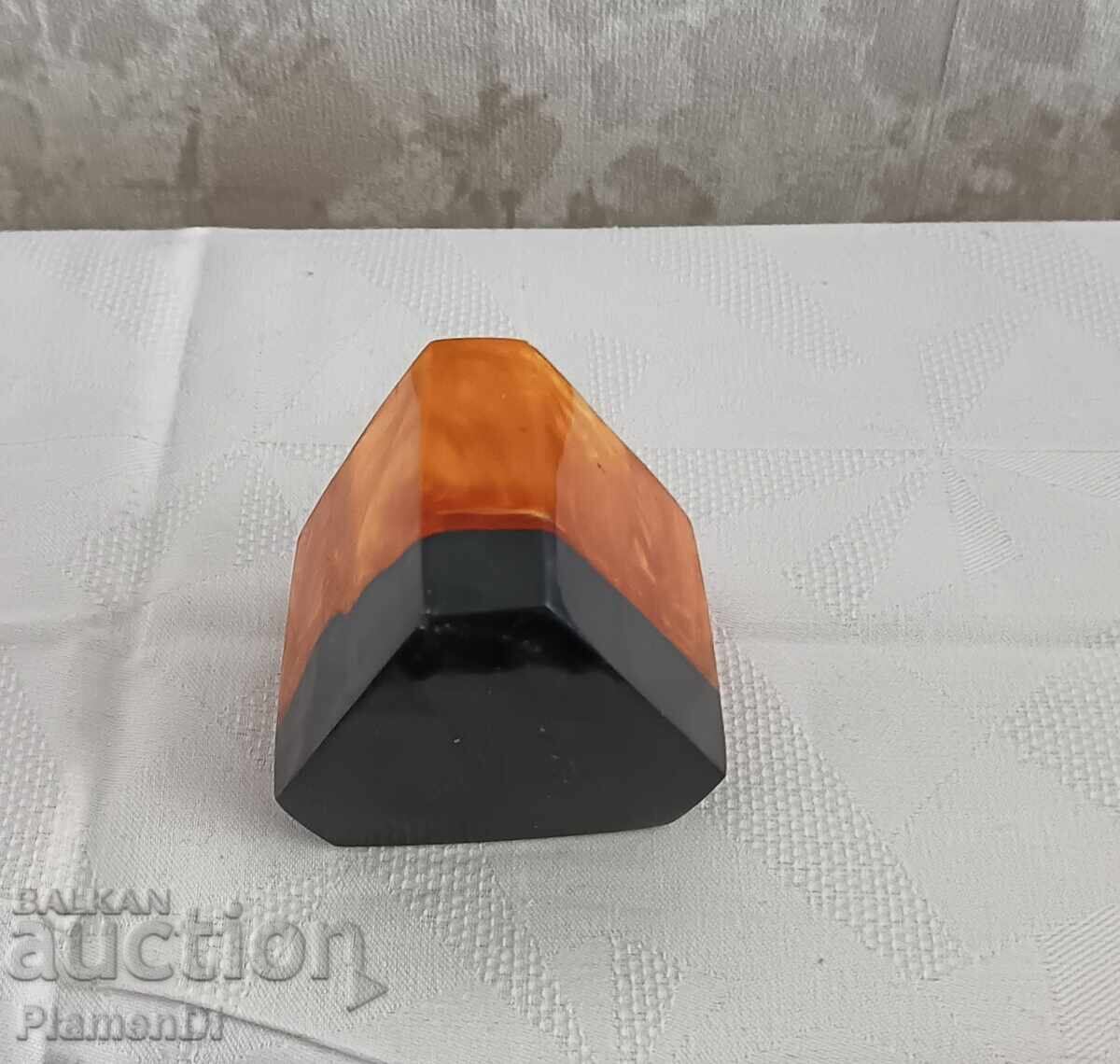 Suport pentru creioane, portțigaret din catalină de chihlimbar, bachelită - 7