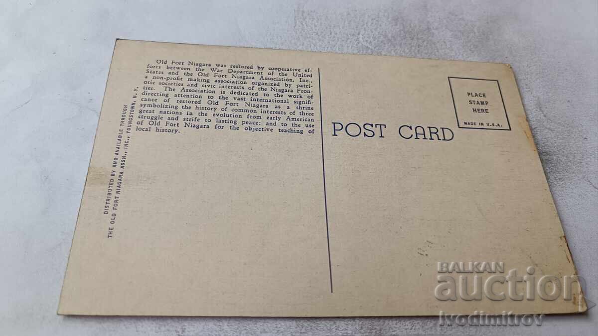 Carte poștală Old Fort Niagara Porte des Cinq Nations cu preț € 1.36 | 2.66 BGN