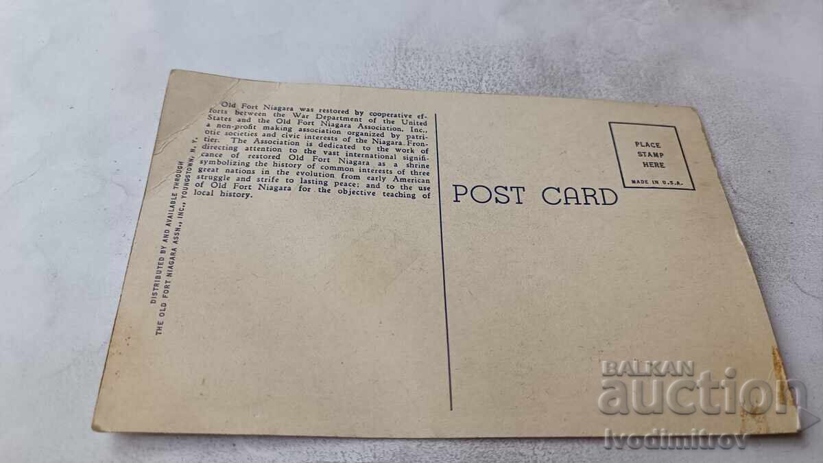 Postcard Old Fort Niagara French Castle with price € 1.36 | 2.66 BGN