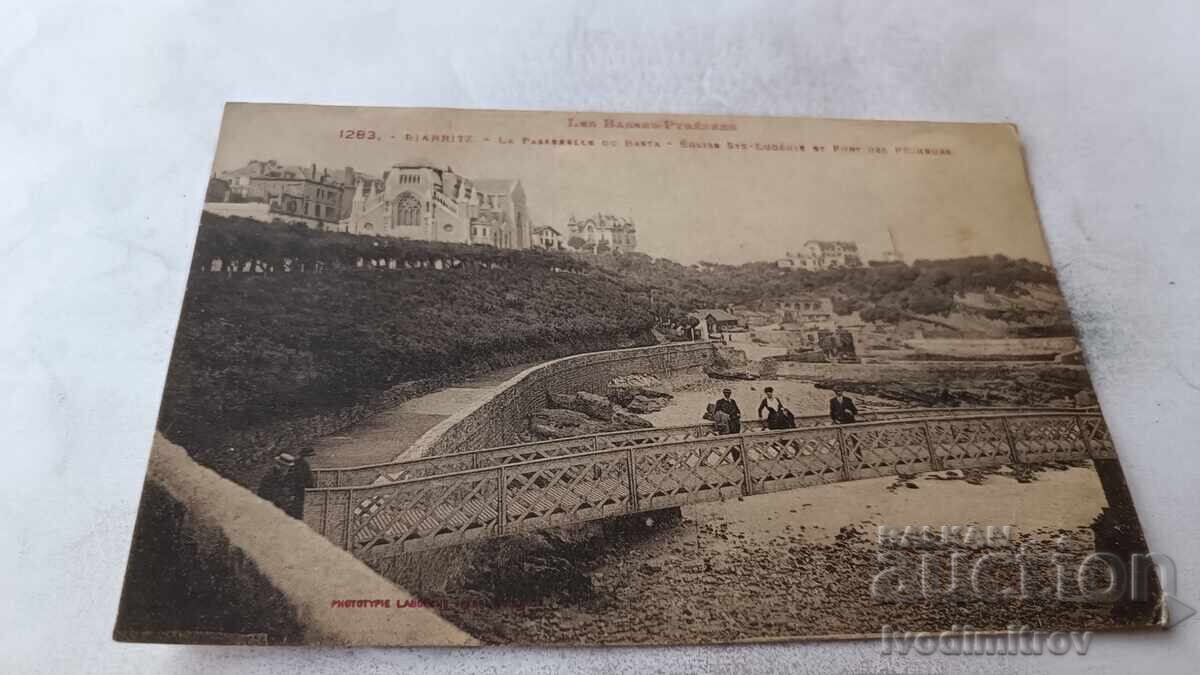 Ταχυδρομική κάρτα Les Basses-Pyrenees 1928