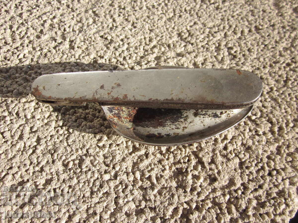 ПСВ старинна Българска войнишка сгъваема лъжица с цена € 10.00 | 19.56 лв.